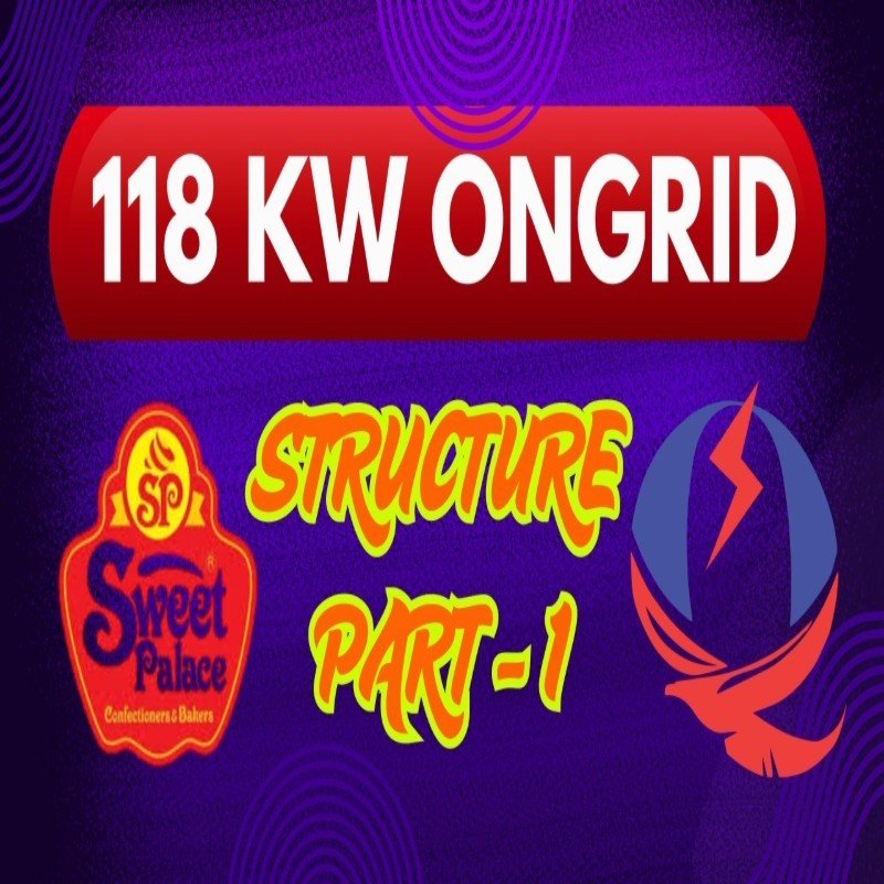 110 KW Ongrid SweetPlace Factory