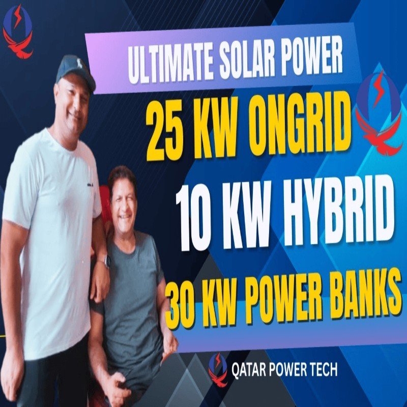 30 KW Ongrid + Hybrid Mian Rasheed